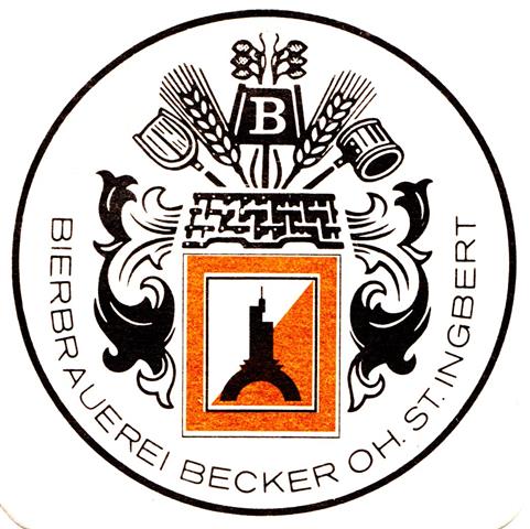 sankt ingbert igb-sl becker quad 1a (180-bierbrauerei-rand schmal-schwarzkupfer)